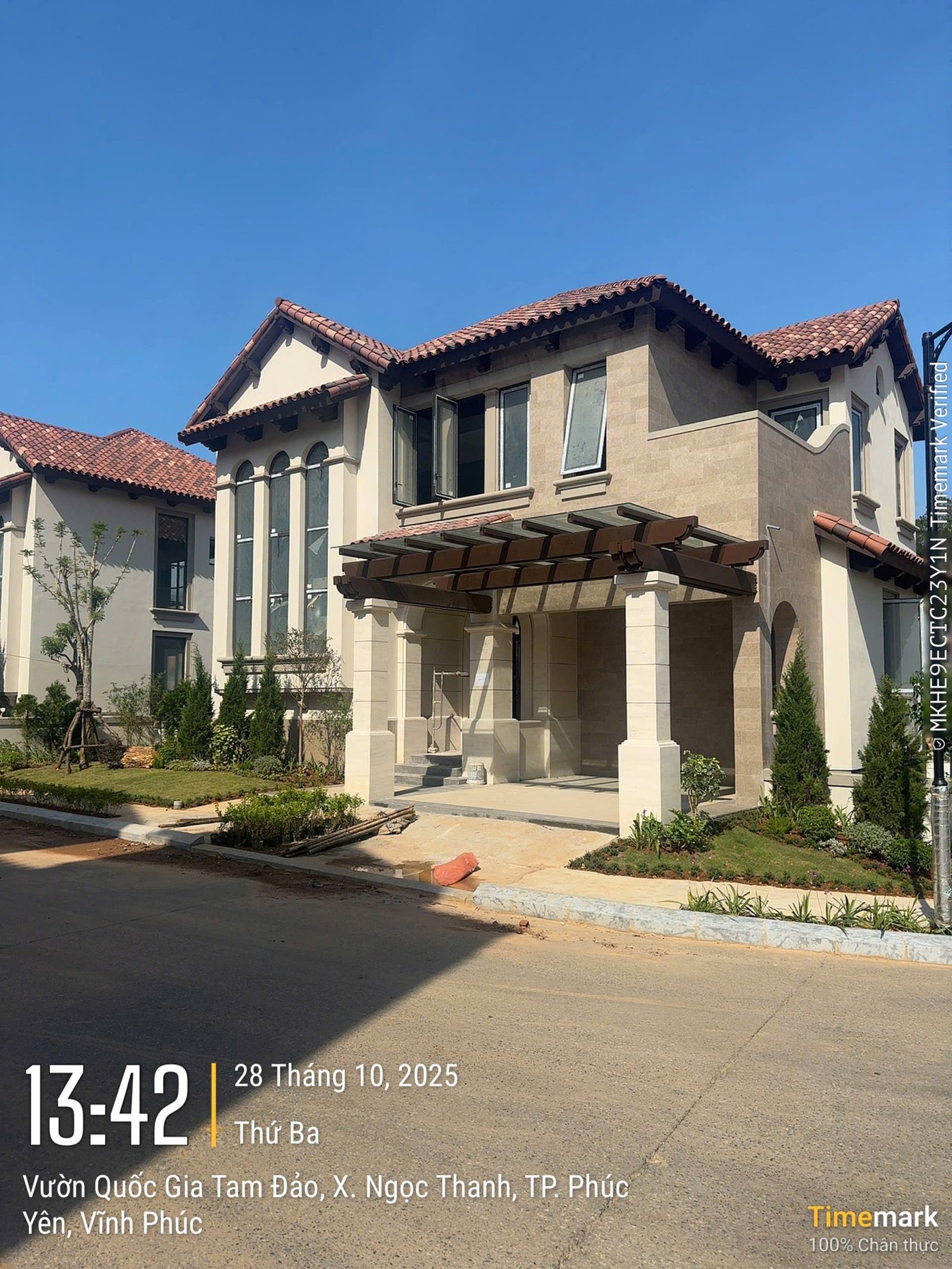 Ảnh thực tế biệt thự đơn lập tại phân khu Valley Park Residences, dự án biệt thự Thanh Xuân Valley.