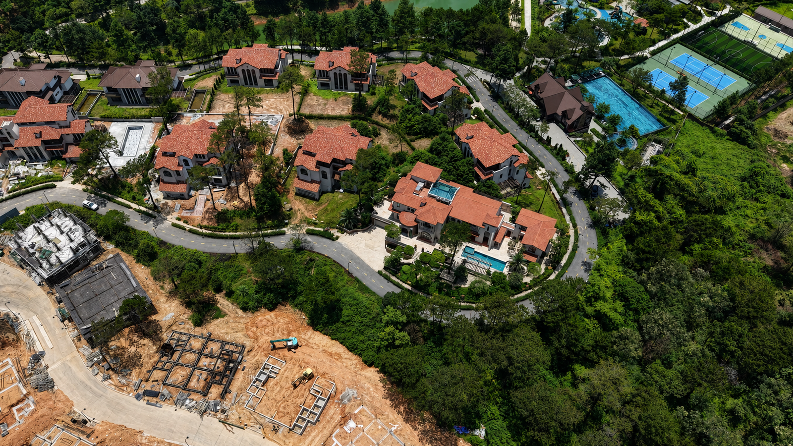 Hình ảnh thực tế phân khu Orchard Thanh Xuan Valley tháng 6/2026