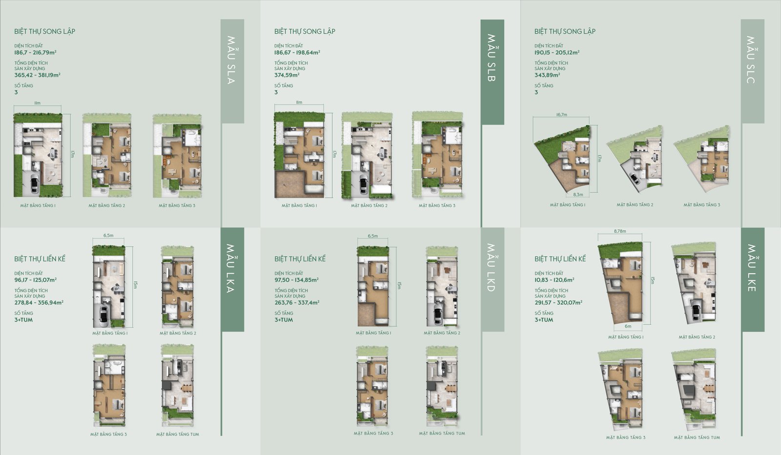 Tổng quan mặt bằng phân khu Spring Residences tại Thanh Xuân Valley — từ tài liệu dự án.
