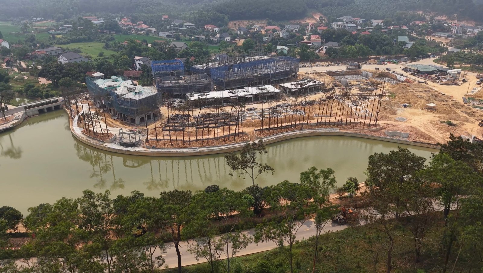 Tiến độ thực tế phân khu Valley Town Thanh Xuan Valley tháng 6/2026